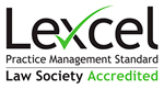 Lexcel Practice Management Standard Logo