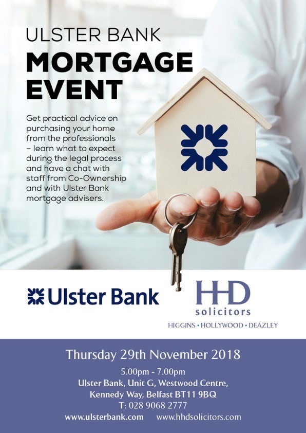 Featured Image for Ulster Bank / HHD Mortgage Event 29/11/18