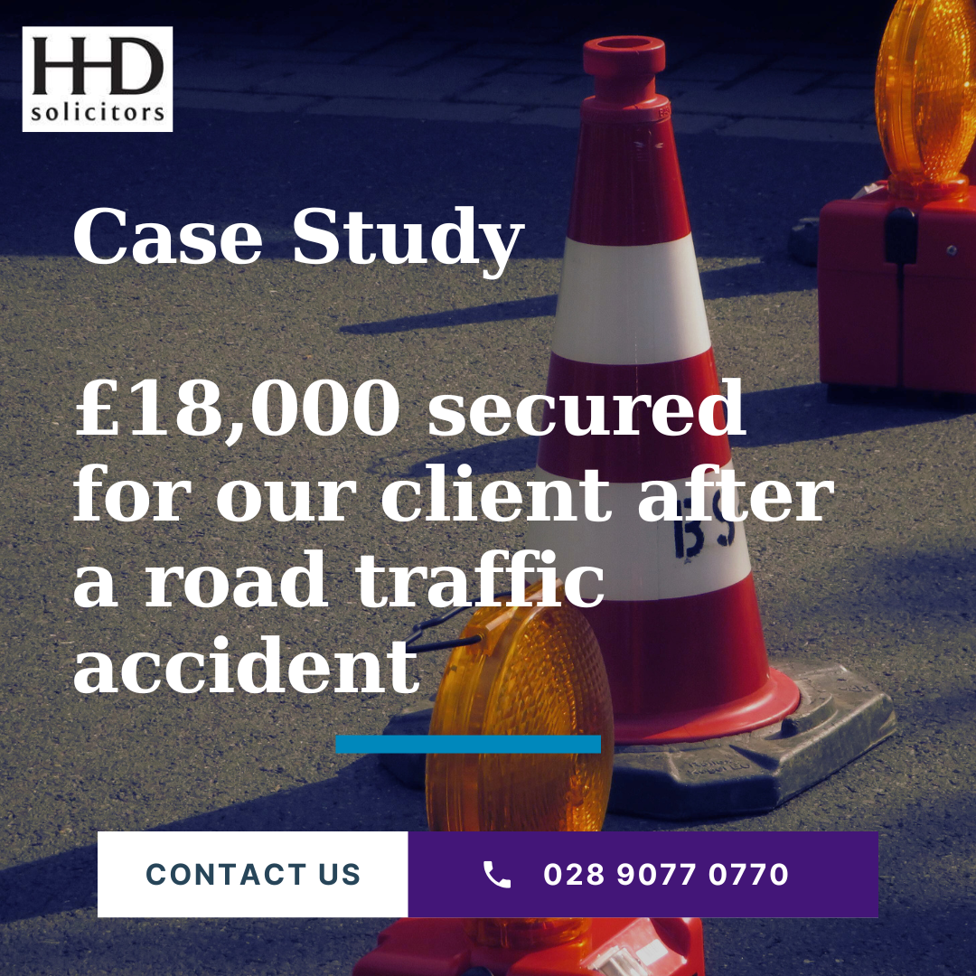 Featured Image for Case Study: £18,000 compensation for RTA personal injury claim