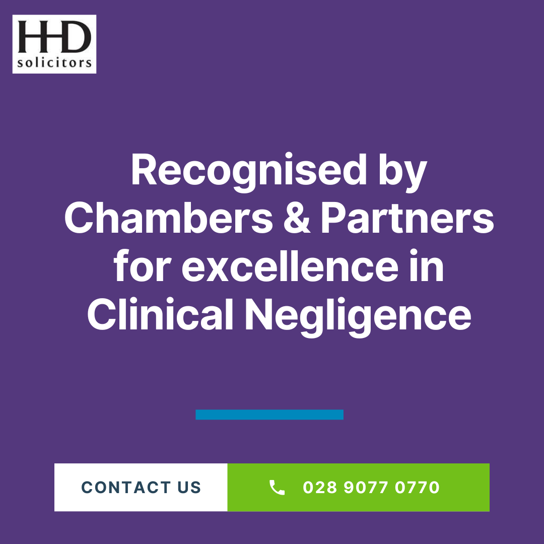 Featured Image for HHD Solicitors ranked by Chambers & Partners for Clinical Negligence expertise
